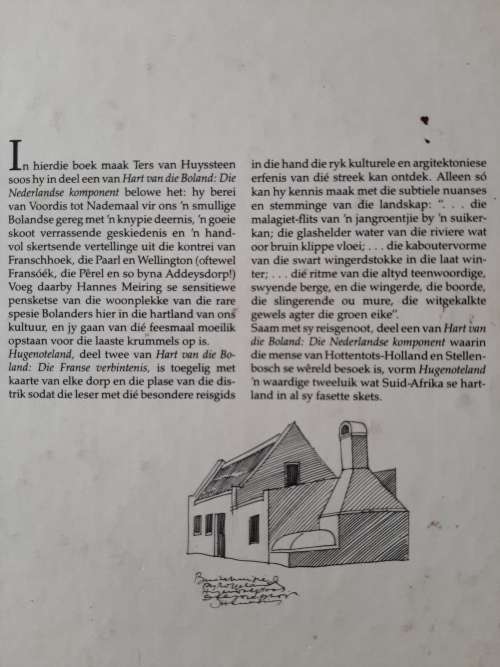 Hugenoteland by Ters van Huyssteen