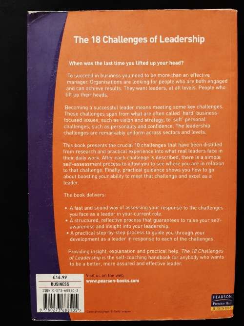 The 18 Challenges of Leadership by Trevor Waldock & Shanaz Kelly-Rawat