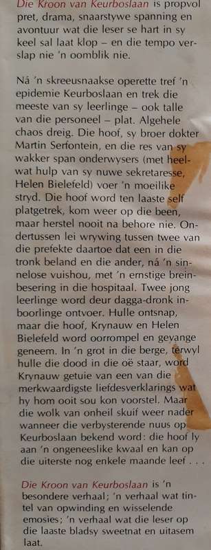 Die Kroon van Keurboslaan by Theunis Krogh