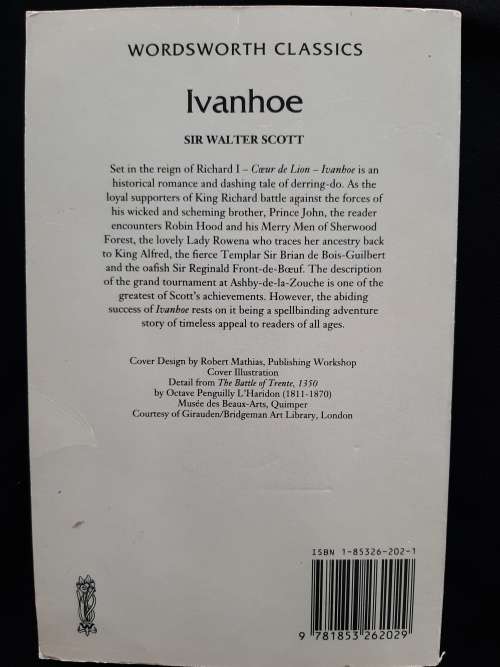 Ivanhoe by Sir Walter Scott