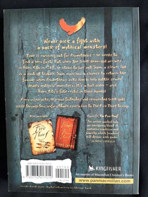 The Fire Thief Fights Back by Terry Deary