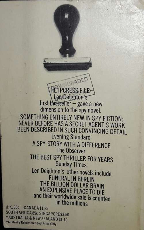 The IPCRESS File - Len Deighton