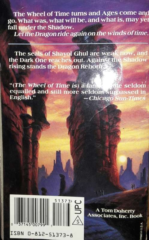 The Shadow Rising- Book 4 - The Wheel of Time - Robert Jordan