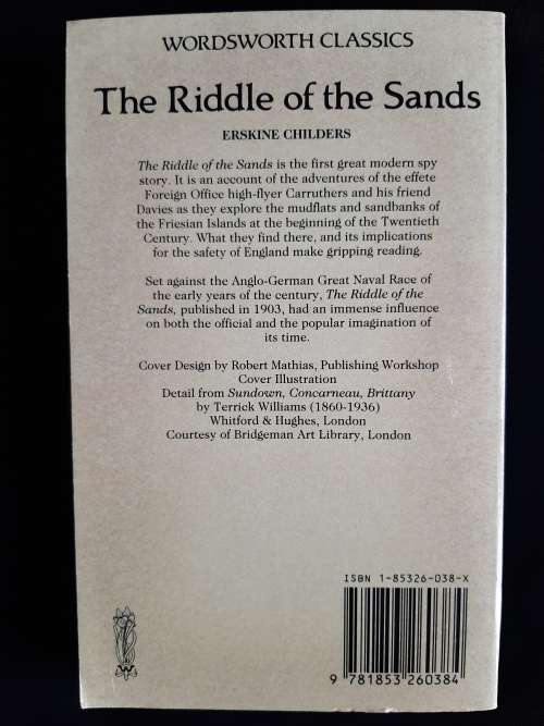 The Riddle of the Sands by Erskine Childers