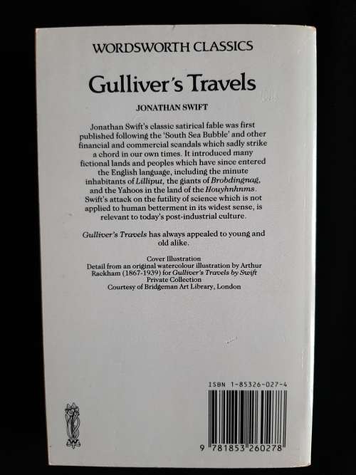 Gulliver`s Travels by Jonathan Swift