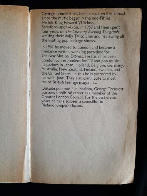 The David Bowie Story by George Tremlett