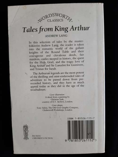 Tales from King Arthur Edited by Andrew Lang