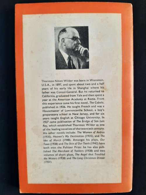 The Bridge of San Luis Rey by Thornton Wilder