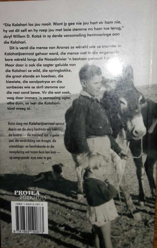 Kalaharijoernaal - Willem D Kotze