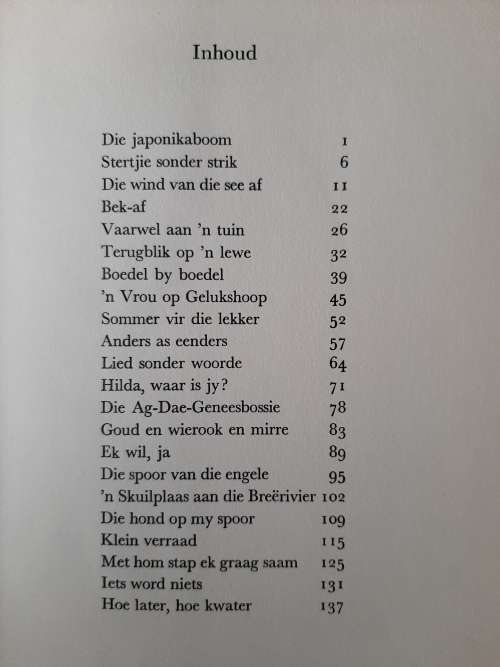 Die Wind van die See af by Audrey Blignault