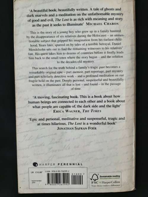 The Lost: A search for 6 of 6 million by Daniel Mendelsohn