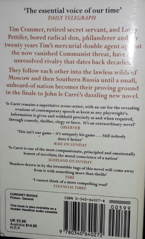 Our Game - le Carre