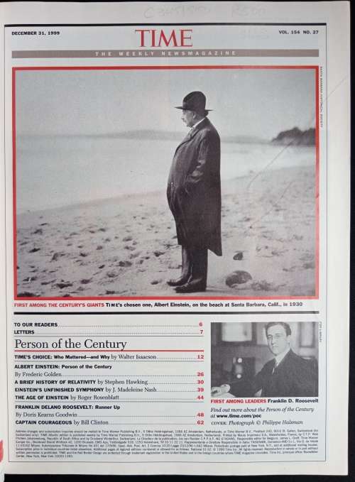 Time: Person of the Century - Albert Einstein