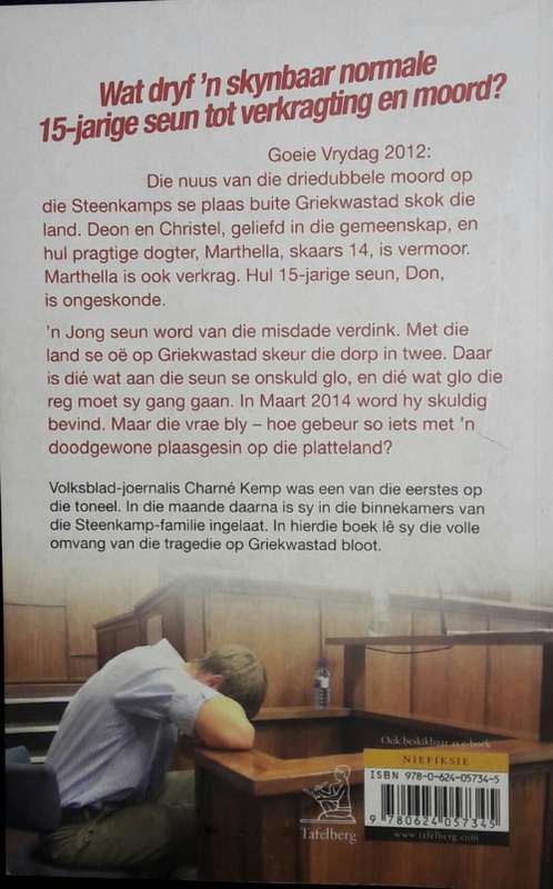 Moord Op Griekwastad - Charne Kemp
