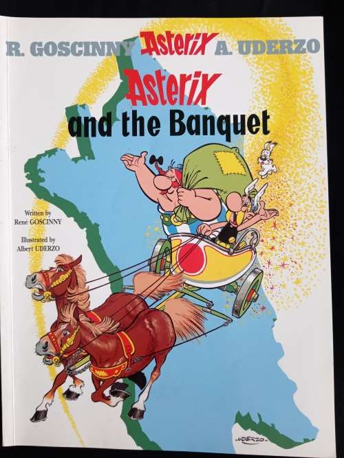 Asterix and the Banquet by René Goscinny & Albert Uderzo