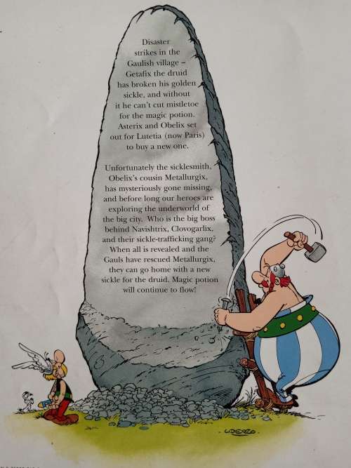 Asterix and the Golden Sickle by René Goscinny & Albert Uderzo