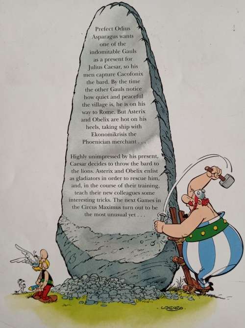 Asterix: The Gladiator by René Goscinny & Albert Uderzo