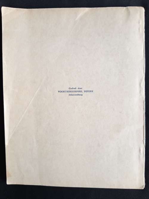 Inwyding van Die Voortrekkermonument - Amplike Program & Gedenkboek