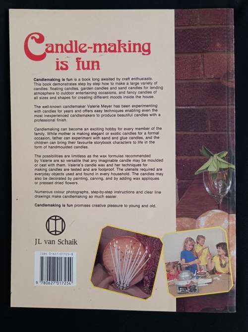 Candle-making is fun by Valerie Meyer