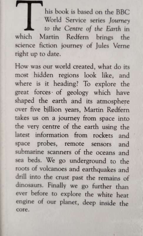 Journey to The Centre of The Earth: The New Geology by Martin Redfern