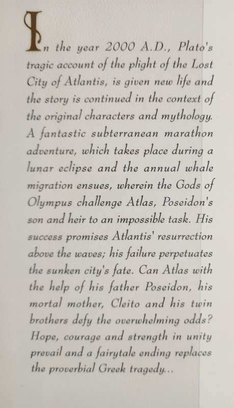 Atlantis Rises by Deborah Curtis-Setchell, Illustrated by Fiona Moodie