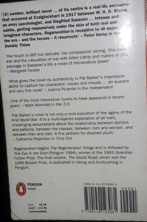 Regeneration - Pat Barker