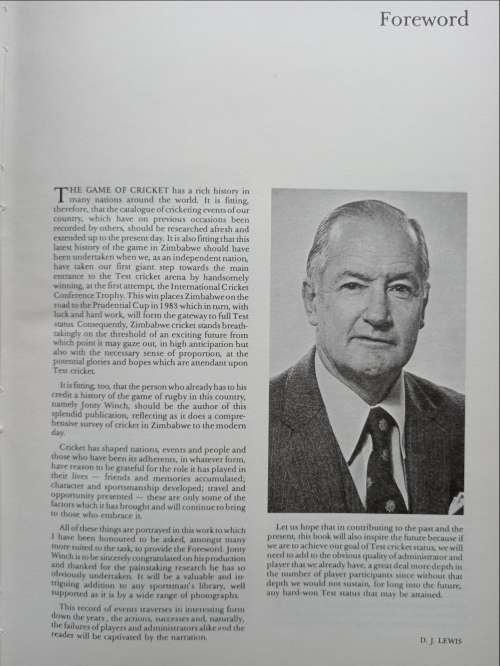 Cricket`s Rich Heritage by Jonty Winch