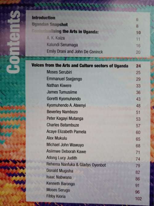 Voices: Reflections on Art & Culture in Uganda Compiled/Edited by Peter Rorvik