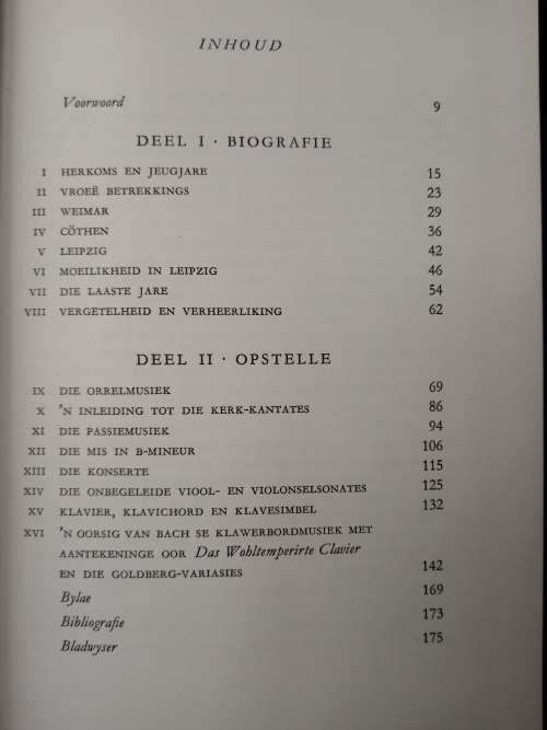 Johann Sebastian Bach: n Biografie & 8 Opstelle by Hubert du Plessis