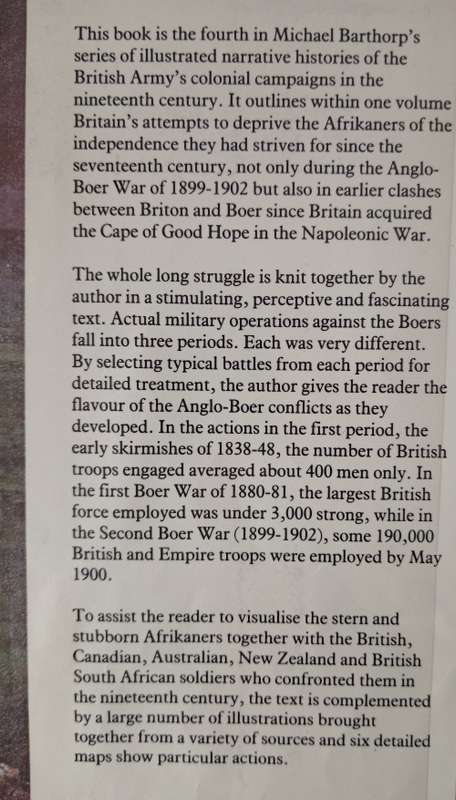 The Anglo-Boer Wars 1815-1902 by Michael Barthorp