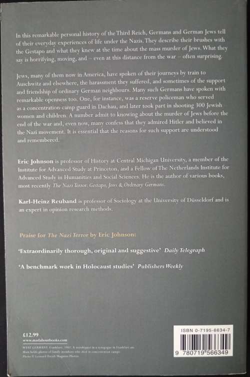 What We Knew by Eric Johnson & Karl-Heinz Reuband