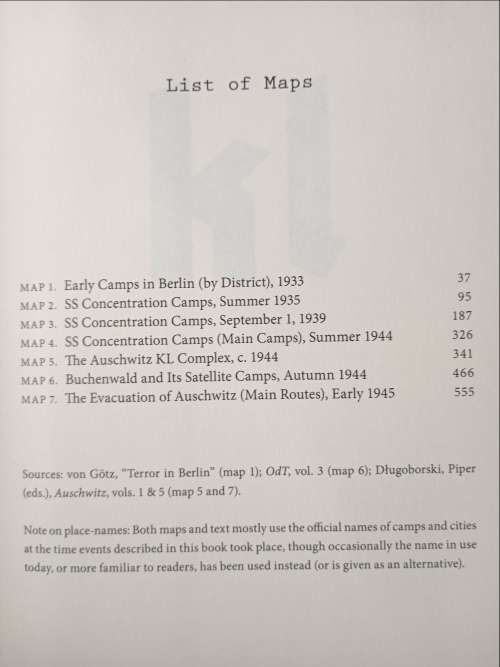 kl: A History of the Nazi Concentration Camps by Nikolaus Wachsmann