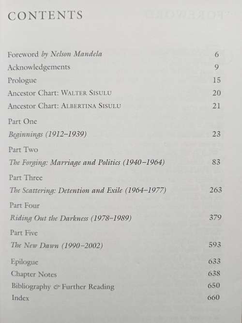 Walter & Albertina Sisulu: In Our Lifetime by Elinor Sisulu
