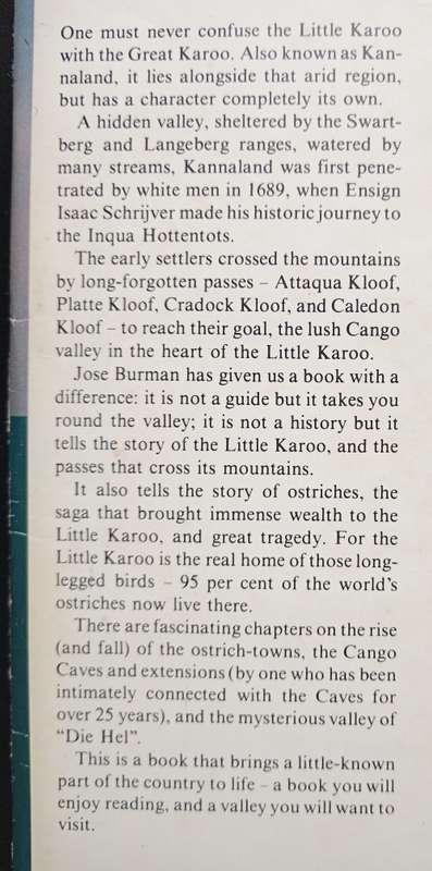 The Little Karoo by Jose Burman