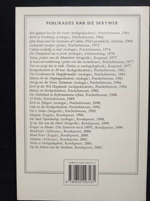 Op Die Bodem van Die Vaaldam by V.E. d`Assonville