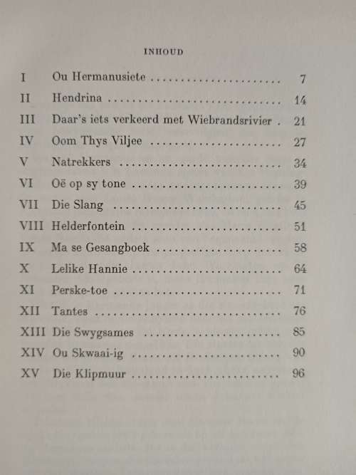 Klein Vaderland by C.G.S. de Villiers