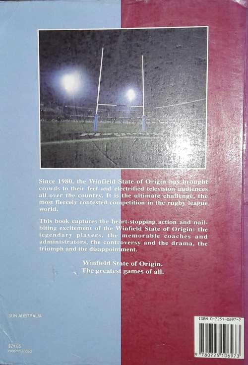 Winfield State Of Origin 1980 - 1991 - Bret Harris