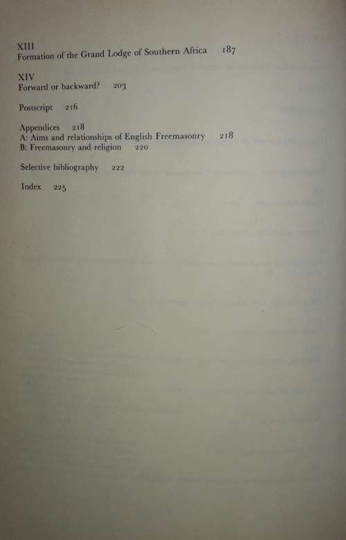 The Freemasons of South Africa - Dr A A Cooper