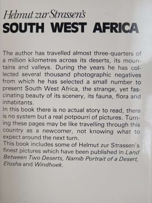 South West Africa by Helmut zur Strassen
