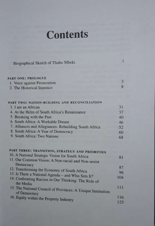 Africa - The Time Has Come - Thabo Mbeki