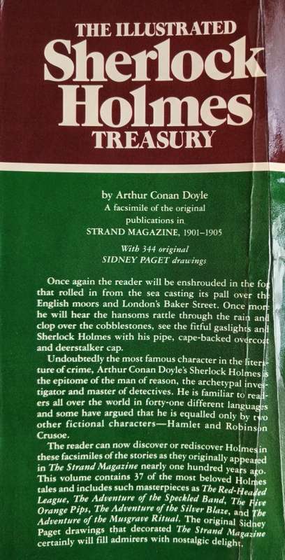 The Illustrated Sherlock Holmes Treasury by Arthur Conan Doyle