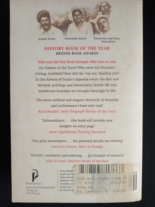 Stalin - The Court of the Red Tsar by Simon Sebag Montefiore