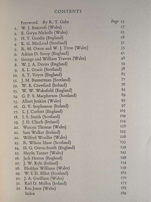 Great Rugger Players by J.B.G. Thomas