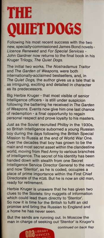 The Quiet Dogs by John Gardner