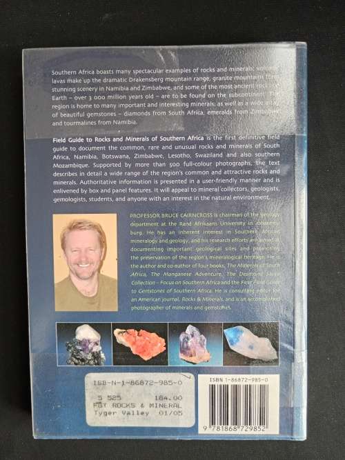 Field Guide to Rocks & Minerals of South Africa by Bruce Cairncross