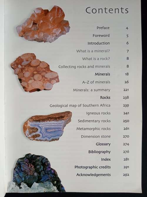 Field Guide to Rocks & Minerals of South Africa by Bruce Cairncross