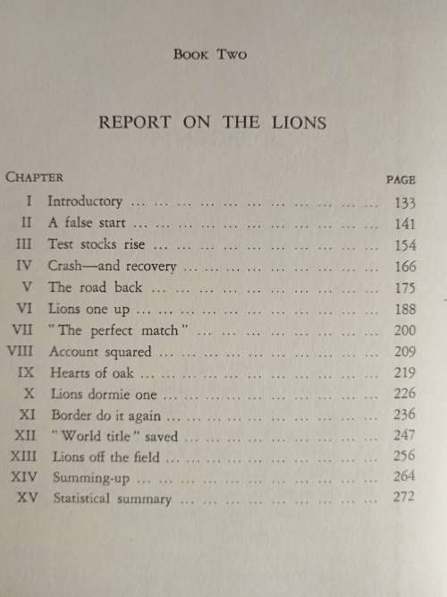 Giants of South African Rugby with a Report on the `Lion` by A.C. Parker