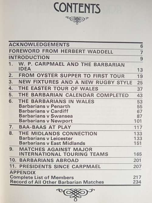 The Barbarians: The Official History of the Barbarian Football Club by Nigel Starmer-Smith