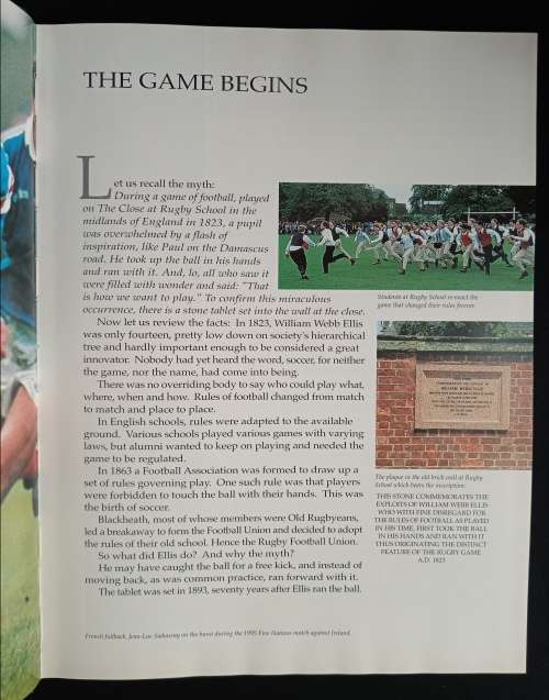 The Story of the Rugby World Cup South Africa 1995