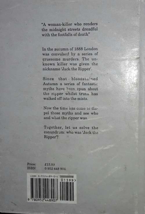 Jack the Ripper - Anatomy of a Myth - William Beadle